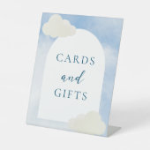水彩雲9ベビーシャワーカード&ギフト 台座サイン (正面)