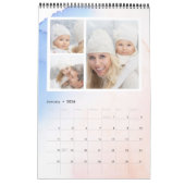 水彩雲 | 36写真 カレンダー (1月 2026)