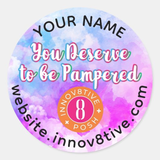 水彩雲Innov8Tiveポーラベル ラウンドシール (正面)