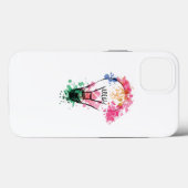 水彩電球 Case-Mate iPhoneケース (裏面 (横))
