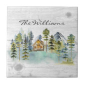水彩霧素朴の森マウンテンキャビン タイル (正面)