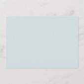 水彩青いフローラアドバイスと願い アドバイスカード (裏面)