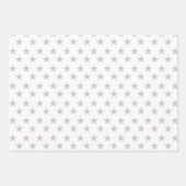 水彩青い虹と星 ラッピングペーパーシート (正面2)