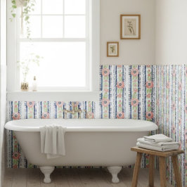 水彩青お洒落緑の装飾 タイル