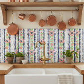 水彩青お洒落緑の装飾 タイル