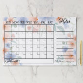 水彩青と桃大ティアアウェイ紙パッド ペーパーパッド (インサイチュ)