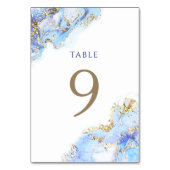 水彩青インクテーブル番号9 テーブルナンバー (裏面)