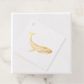 水彩青クジラ フェイバータグ (箱)