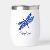 水彩青トンボ手図解入りの、写真付きのカスタム (左面)