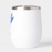 水彩青トンボ手図解入りの、写真付きのカスタム (背面)