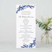 水彩青フローラ結婚ズ。海軍植物学 プログラム (スタンド正面)