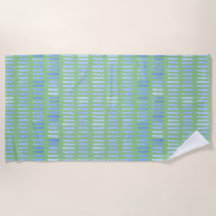 水彩青モダン線（緑）