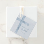 水彩青十字バプテスマ フェイバータグ (インサイチュ)