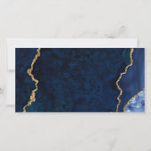 水彩青大理石金ゴールドギフト証明書 (裏面)