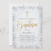 水彩青少年バプテスマ 招待状 (正面)