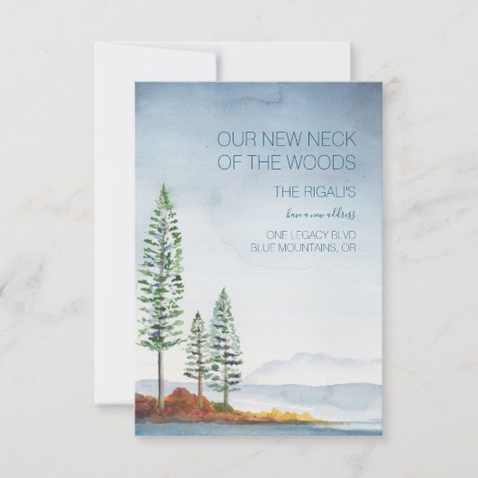 水彩青山の動く発表 出欠カード (正面)