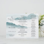 水彩青山三重ウェディングプログラム (スタンド正面)