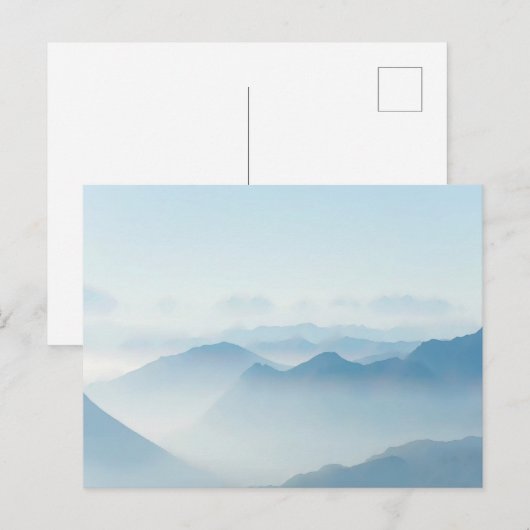 水彩青山 ポストカード (正面/裏面)
