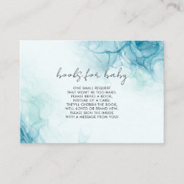水彩青本ベビーカード エンクロージャーカード
