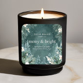 水彩青松 スクエアシール