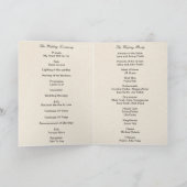 水彩青海ビーチ結婚式 プログラム (内部)