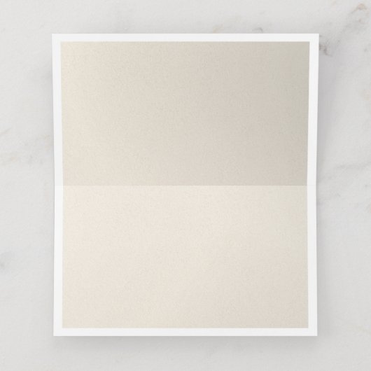 水彩青海ビーチ表 プレイスカード (内部開封)