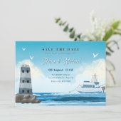 水彩青海結婚船 セーブザデート (スタンド正面)