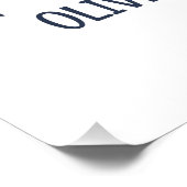 水彩青熱気球Mr.OneDerful Boy ポスター (コーナー)