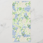 水彩青白あじさい紋 メニュー (裏面)