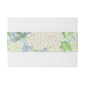 水彩青白あじさい 招待状ベリーバンド (裏面例)