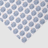 水彩青白アニマルプリントカボチャ 薄葉紙 (詳細)