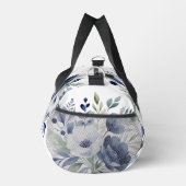 水彩青白フローラブーケアクセサ ダッフルバッグ (右)