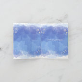 水彩青空風船　折りたたみ式招待状 招待状 (内部)