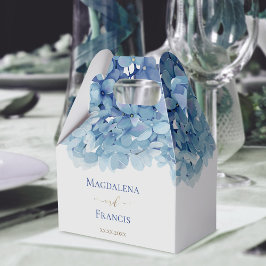 水彩青紫紫陽花結婚症 フェイバーボックス