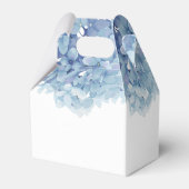 水彩青紫陽花バプテスマ フェイバーボックス (裏面サイド)