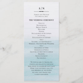 水彩青結婚色。クラシック航海のシンプル プログラム