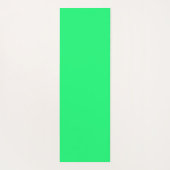 水彩青緑エネルギ鮮やかー芸術 ヨガマット (裏面)