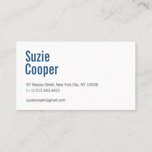 水彩青緑プロフェッショナル 名刺 (裏面)