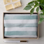 水彩青航海のストライプ色。抽象芸術線 薄葉紙 (ギフト)