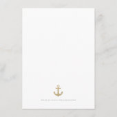 水彩青航海の白カード エンクロージャーカード (裏面)