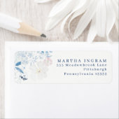 水彩青花ラベル ラベル (インサイチュ)