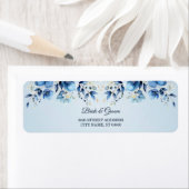 水彩青花回付先ラベル ラベル (インサイチュ)