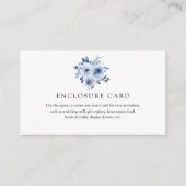 水彩青花插页卡 エンクロージャーカード (正面)