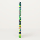 水彩青葉絵画の Case-Mate iPhoneケース (裏面/右)