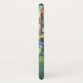 水彩青葉絵画の Case-Mate iPhoneケース (裏面/左)