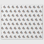 水彩青蝶 ラッピングペーパー (フラット)