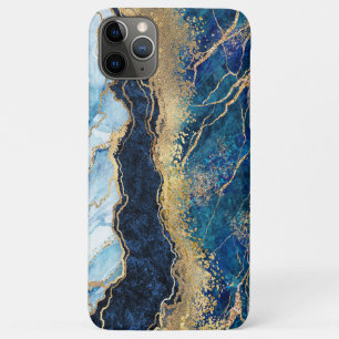 水彩青金ゴールド大理石ケース – メイトiPhoneケース iPhone 11 Pro Maxケース
