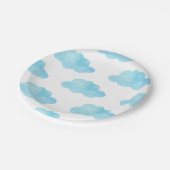 水彩青雲 ペーパープレート (アングル)