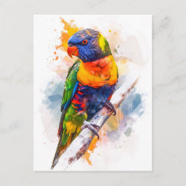 水彩青顔緑 ポストカード