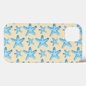 水彩青魚の模様 Case-Mate iPhoneケース (裏面 (横))